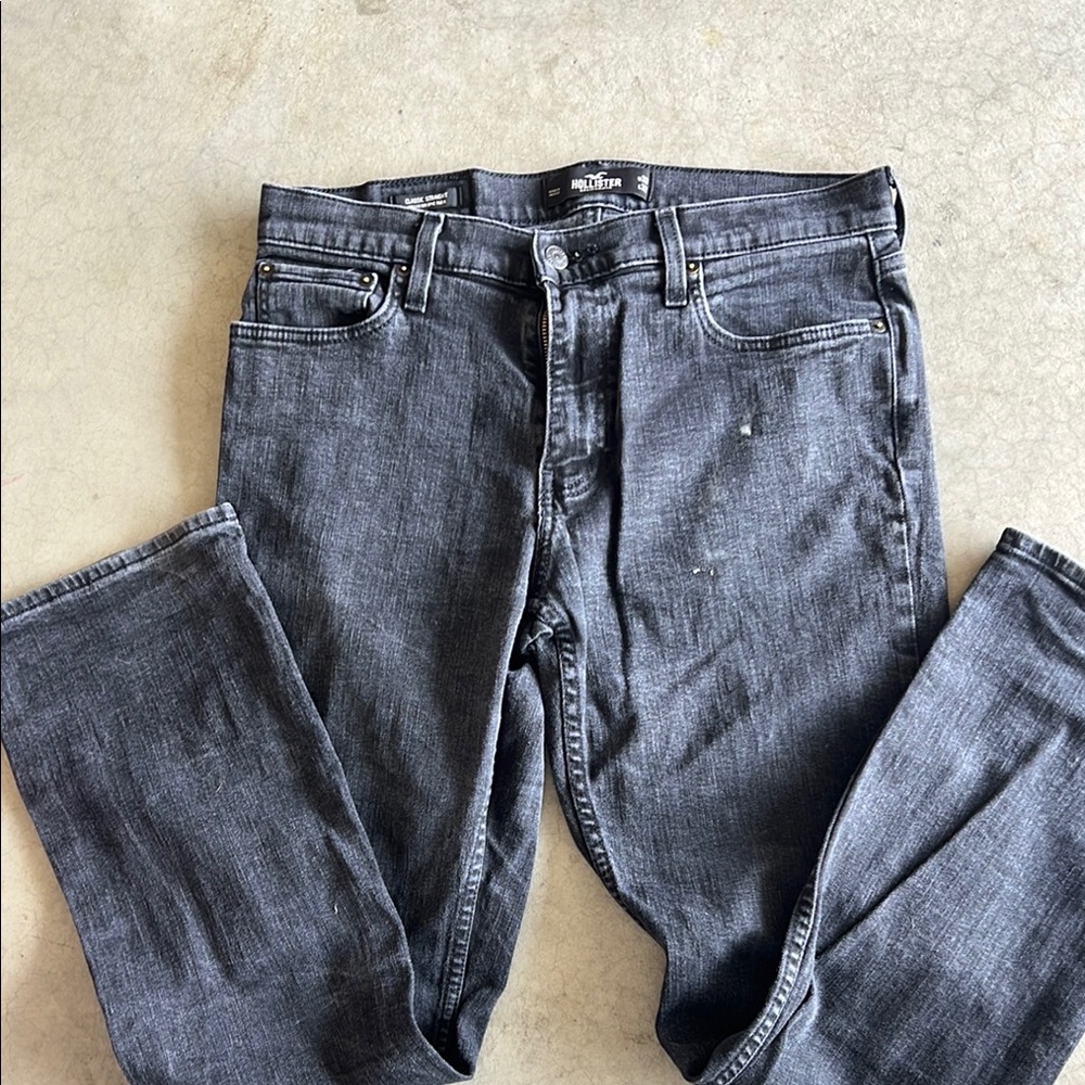 Men's Black Denim Jeans